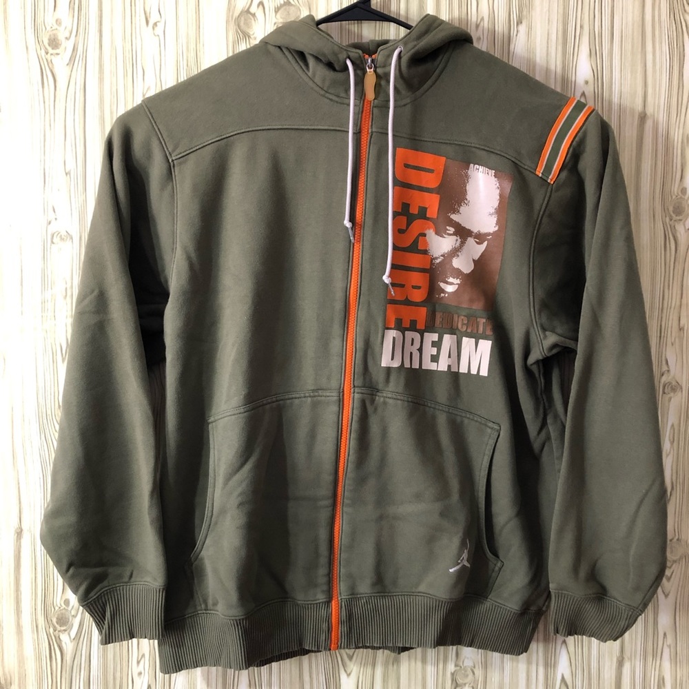 Jordan " Dedicate, Desire, Dream" Zip Up Hoodie